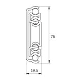 220kg Super Heavy Duty Locking Slides - Right