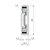 60kg Heavy Duty Soft Close Drawers Slides