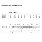 60kg Heavy Duty Soft Close Drawers Slides